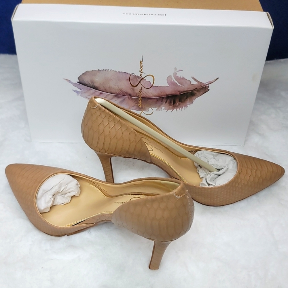 Jessica Simpson Livvy Nude Pump